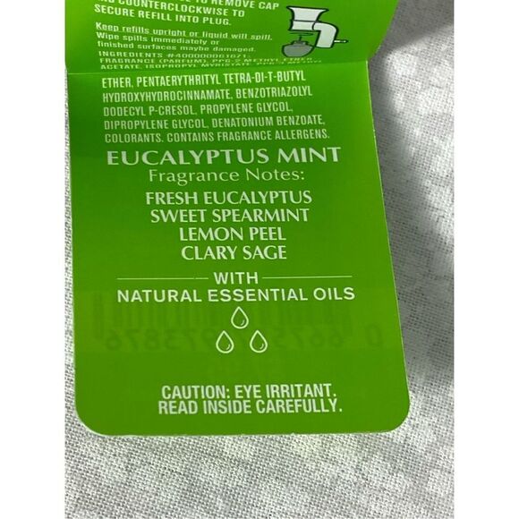 Bath and Body Works ELEPHANT Wallflower and 4 EUCALYPTUS MINT Refills - Picture 5 of 11